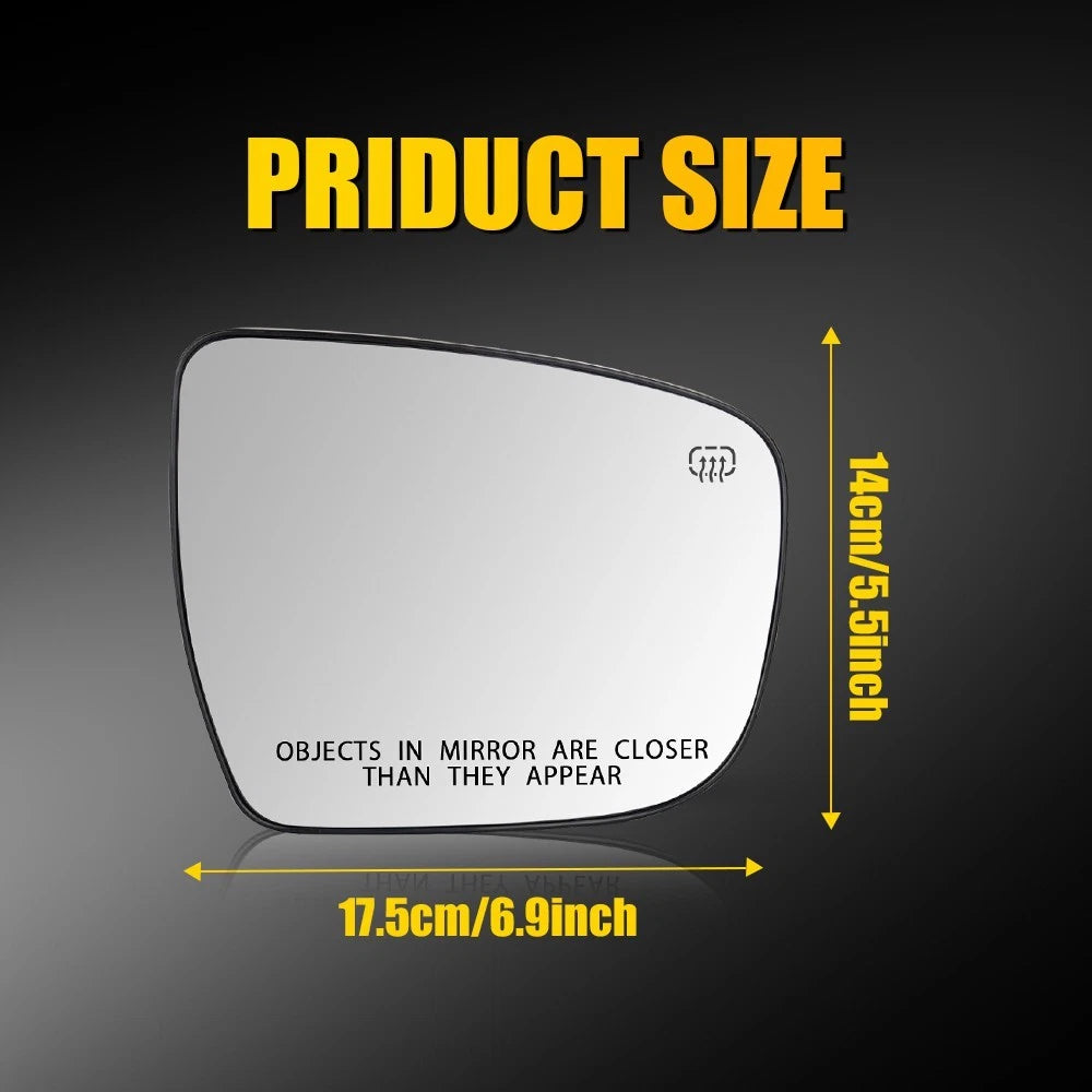 Heated Mirror Glass for Nissan Rogue (2014–2020), Murano (2015–2023), Pathfinder (2017–2020)