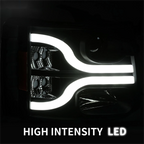 Projector LED Headlights for Chevy Silverado 1500 2500 3500 HD (2007–2013)