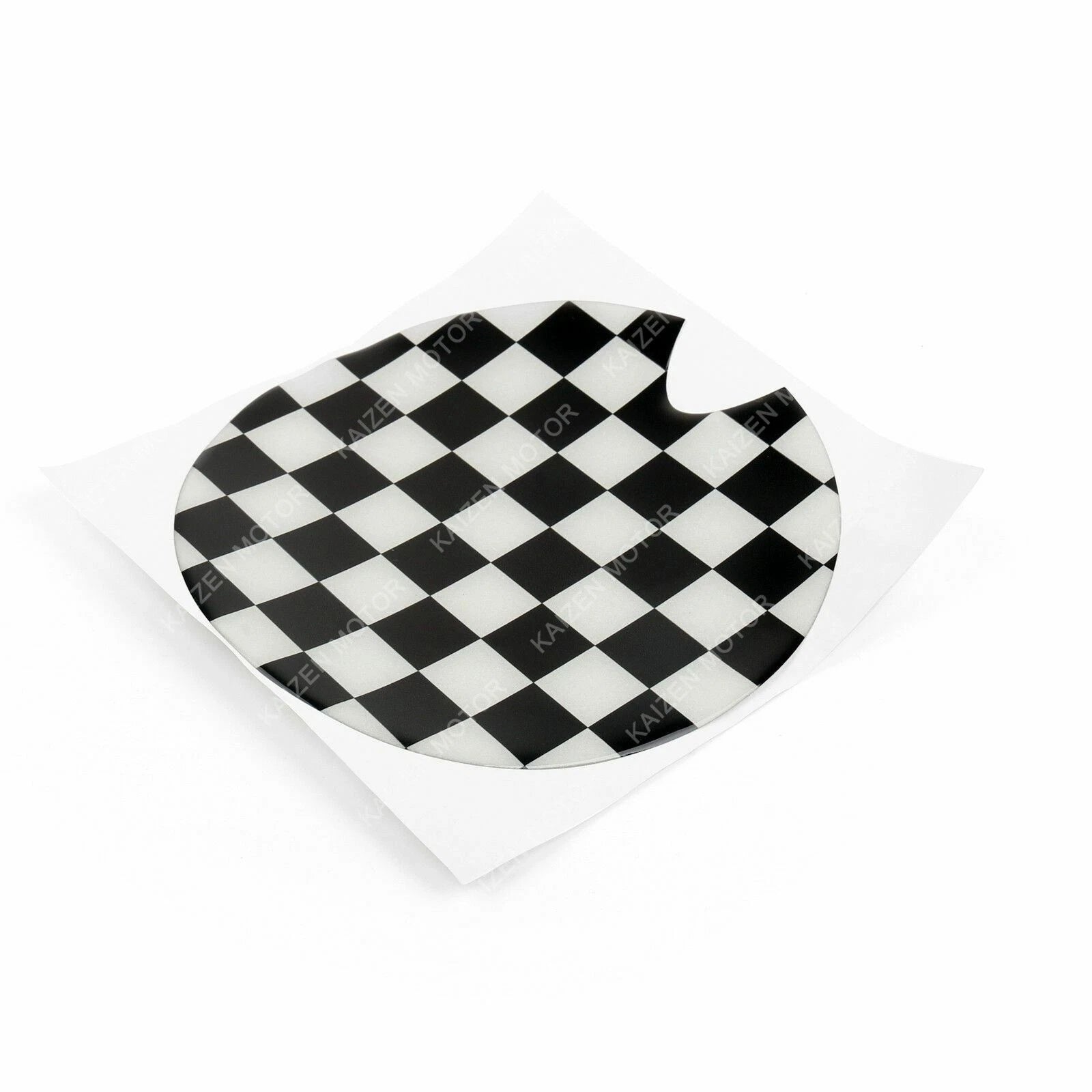 Checkered Gas Cap Cover for Mini Cooper (2014-2019)
