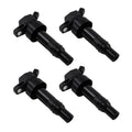 4x Black Pack Set for Hyundai Veloster / Kia Forte5 (2013–2015)