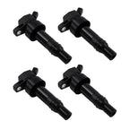 4x Black Pack Set for Hyundai Veloster / Kia Forte5 (2013–2015)