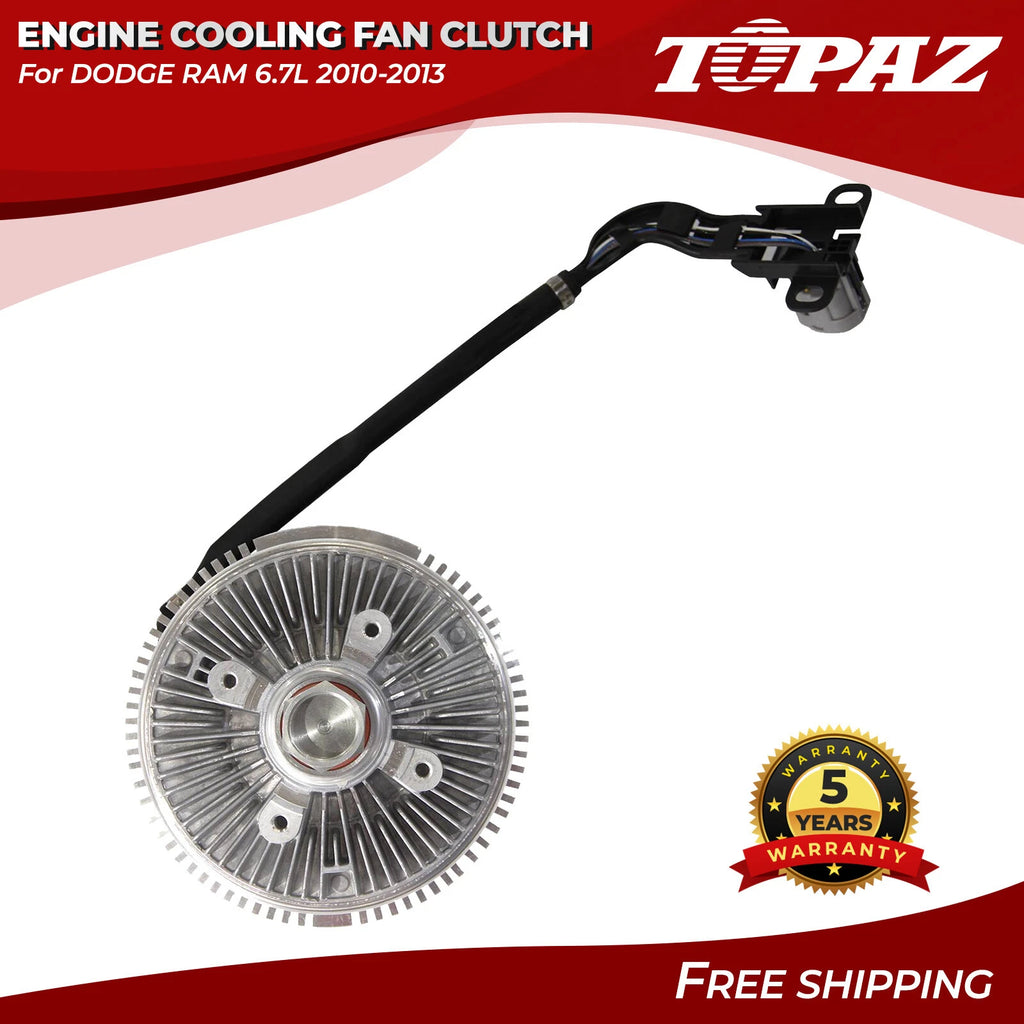 Electric Radiator Cooling Fan Clutch for Dodge Ram 6.7L (2010–2013)