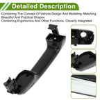 Exterior Door Handle Set for Toyota Lexus GX460 Black Silver Tone (2010-2023)