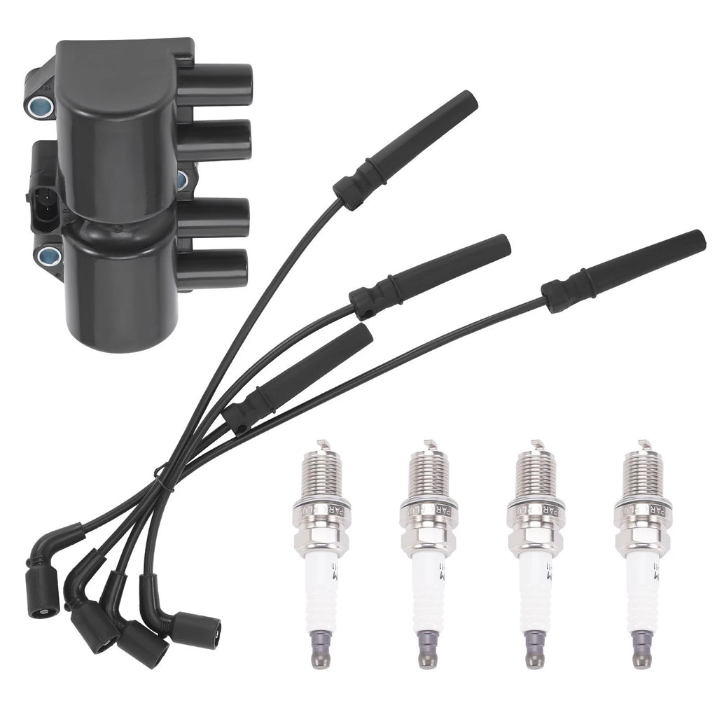 Ignition Coil, Spark Plugs & Wires for Pontiac Wave 1.6L (2005–2007)