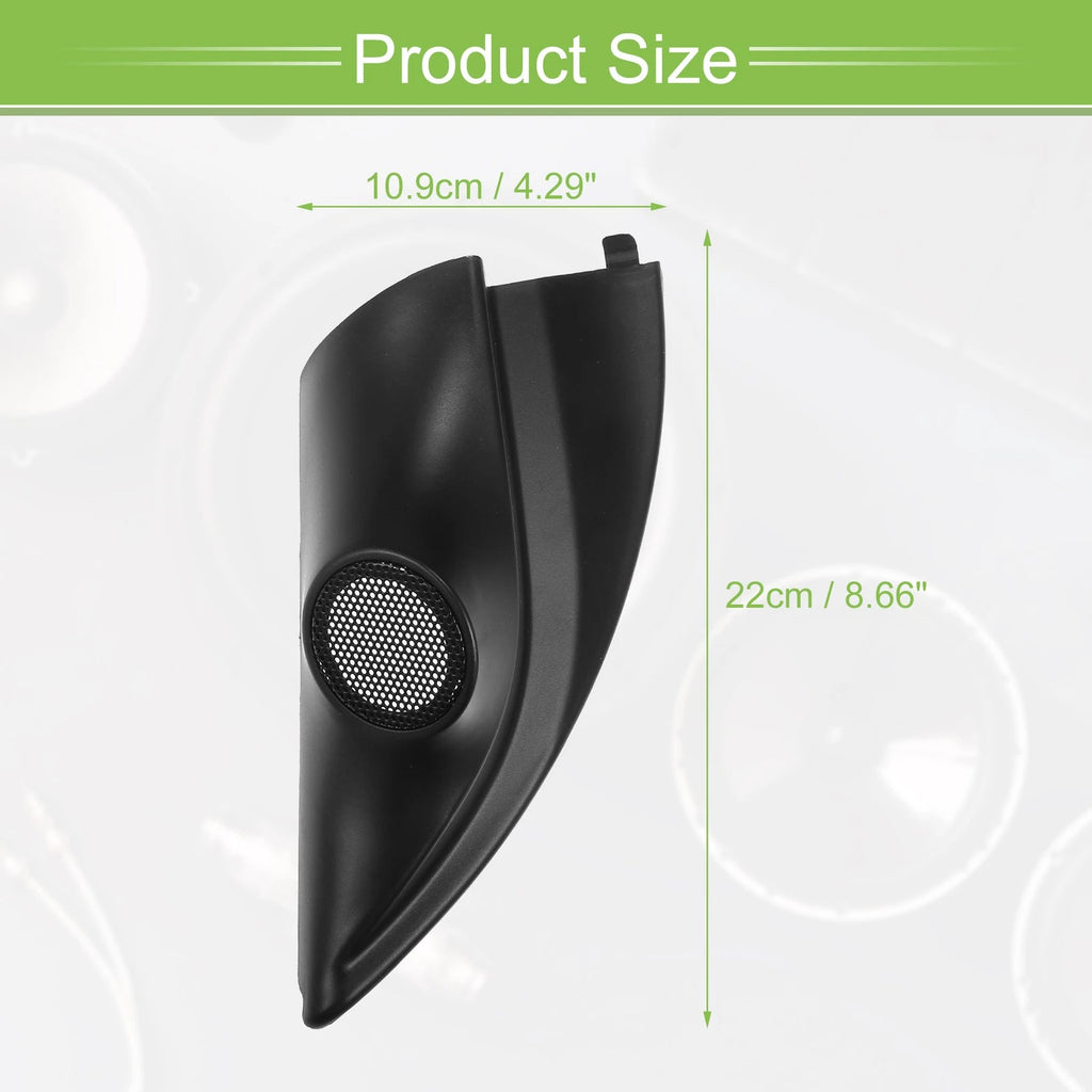 Pair A Pillar Door Tweeter Speaker Cover Trim for Mitsubishi Mirage (2014–2023)