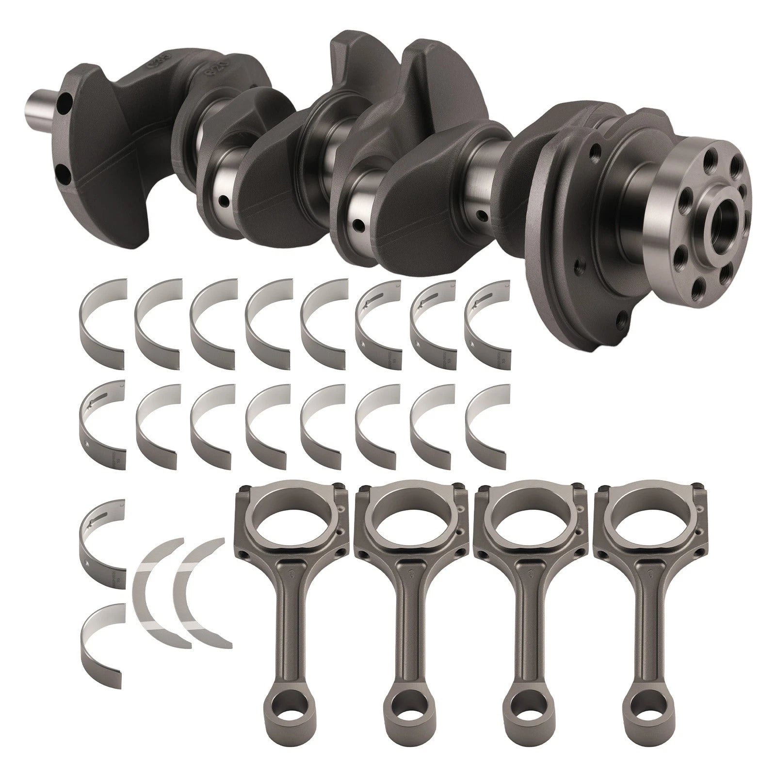 G4KD Engine Crankshaft Set w/ ConRods & Bearings for Hyundai Kia Optima (2011–2018)