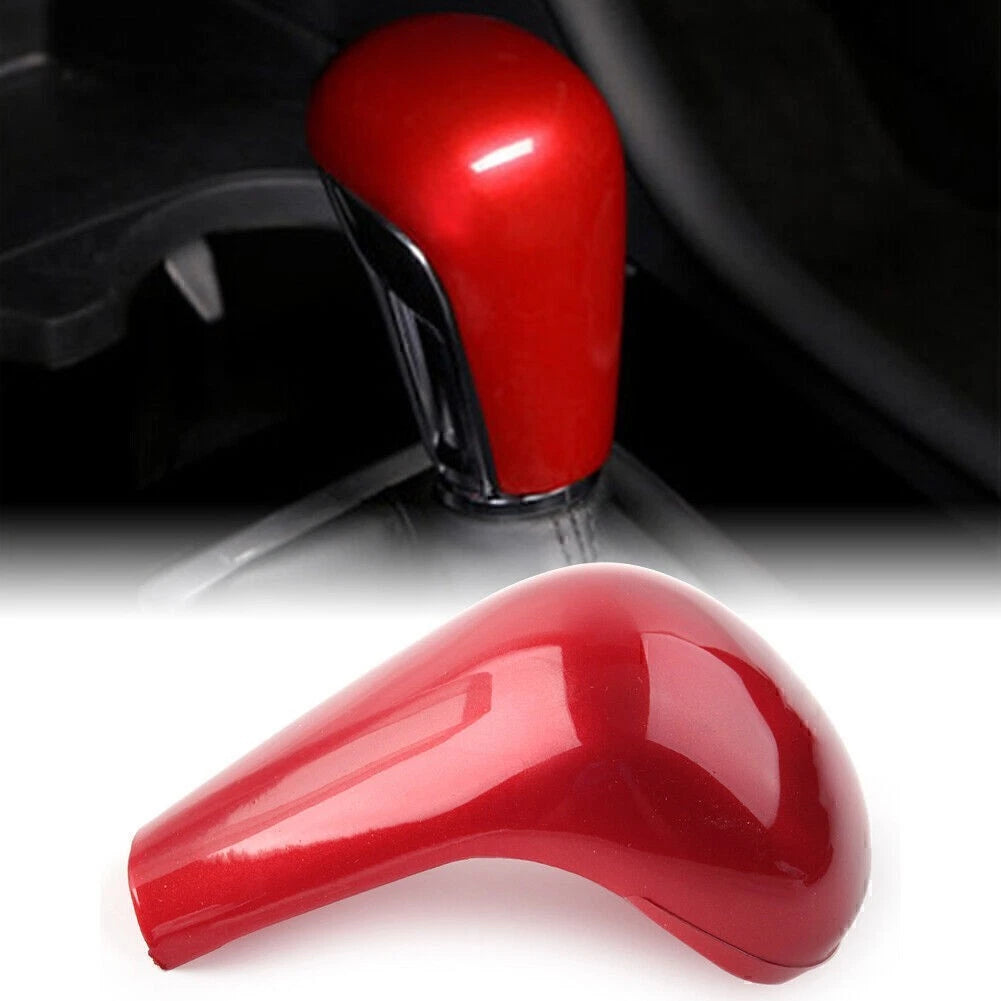 Console Gear Shift Knob Cover Trim for Mazda 3 Axela (2020–2021) Red