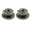 2X Wheel Bearing & Hub Assembly Set for A3 CC Golf Jetta Leon Passat Q3