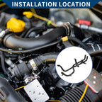 HVAC Heater Hose Assembly for Chevrolet Malibu (2006–2010) No. 12600226