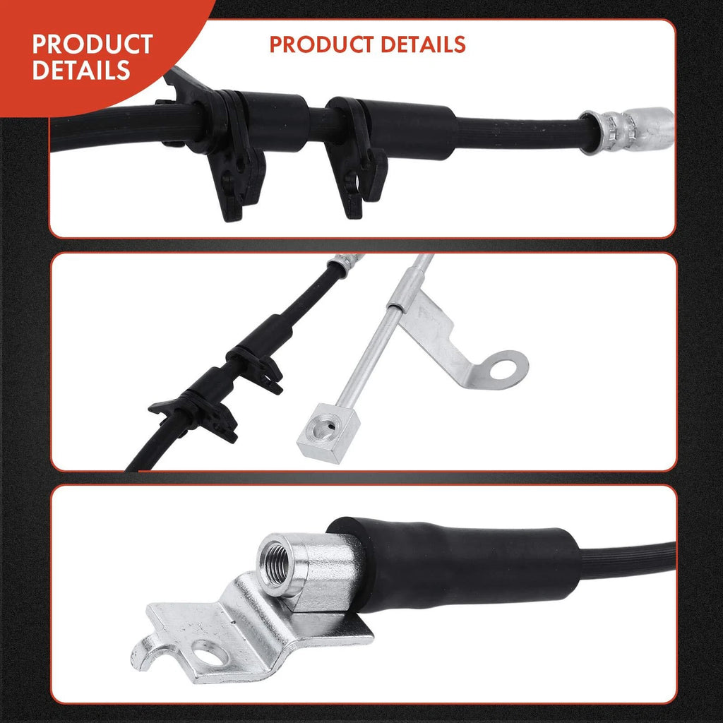 2X Front Brake Hydraulic Hose for Dodge Viper (1992-2002)