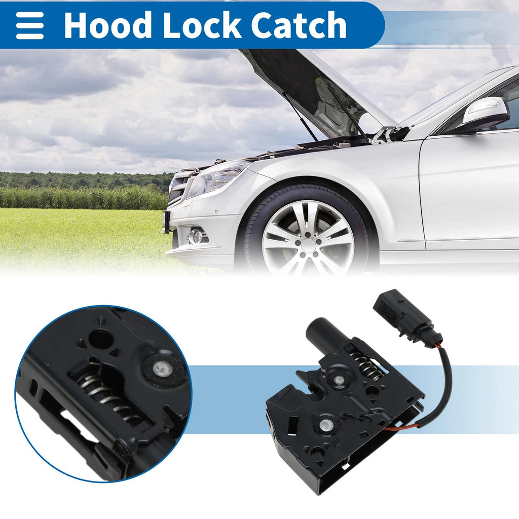 Hood Latch Assembly for Audi Q3 (2015–2018) No. 8U0823509 1 Pcs
