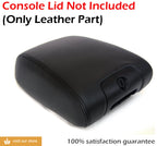 Center Console Armrest Cover for Jeep Wrangler (2011–2017) Black Leather