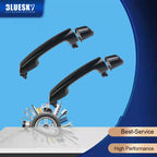 Black Rear Outer Door Handles for Toyota Prado J150 (2009-2020)