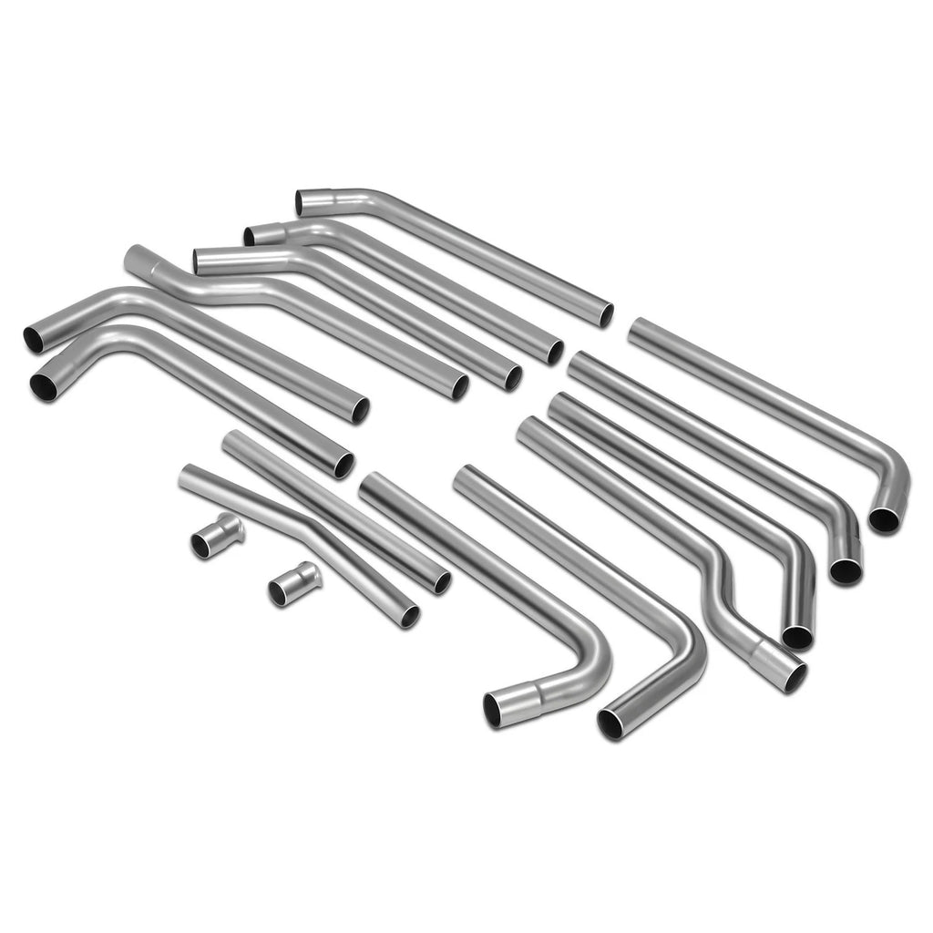 2.5" OD Exhaust Piping for (18 Gauge, Slip-Fit)