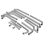 2.5" OD Exhaust Piping for (18 Gauge, Slip-Fit)
