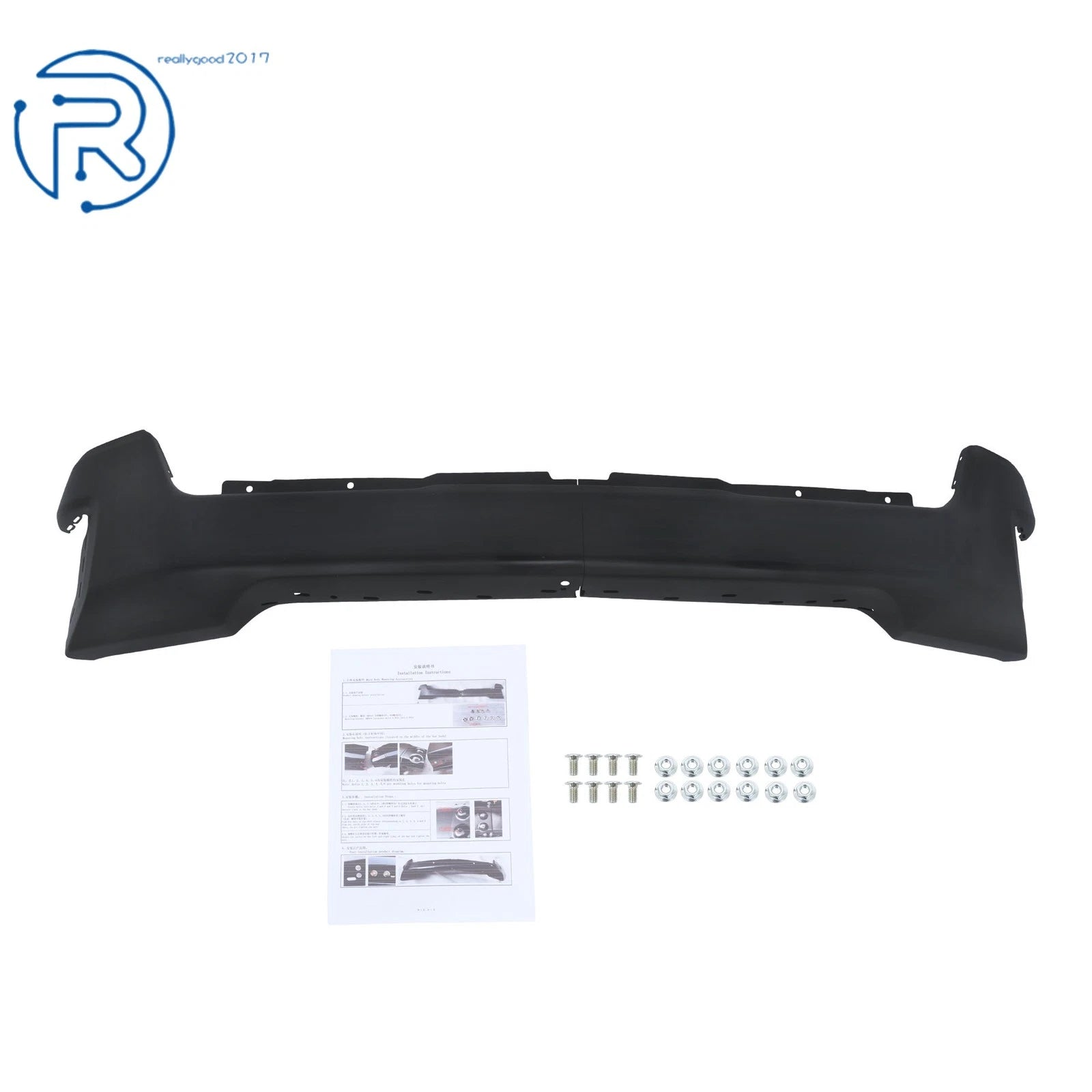Front Bumper for Chevrolet Silverado 1500 (2019–2022) Split Black