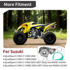 Stator Cover with Gasket for Suzuki QuadSport Z400 (2003–2008)