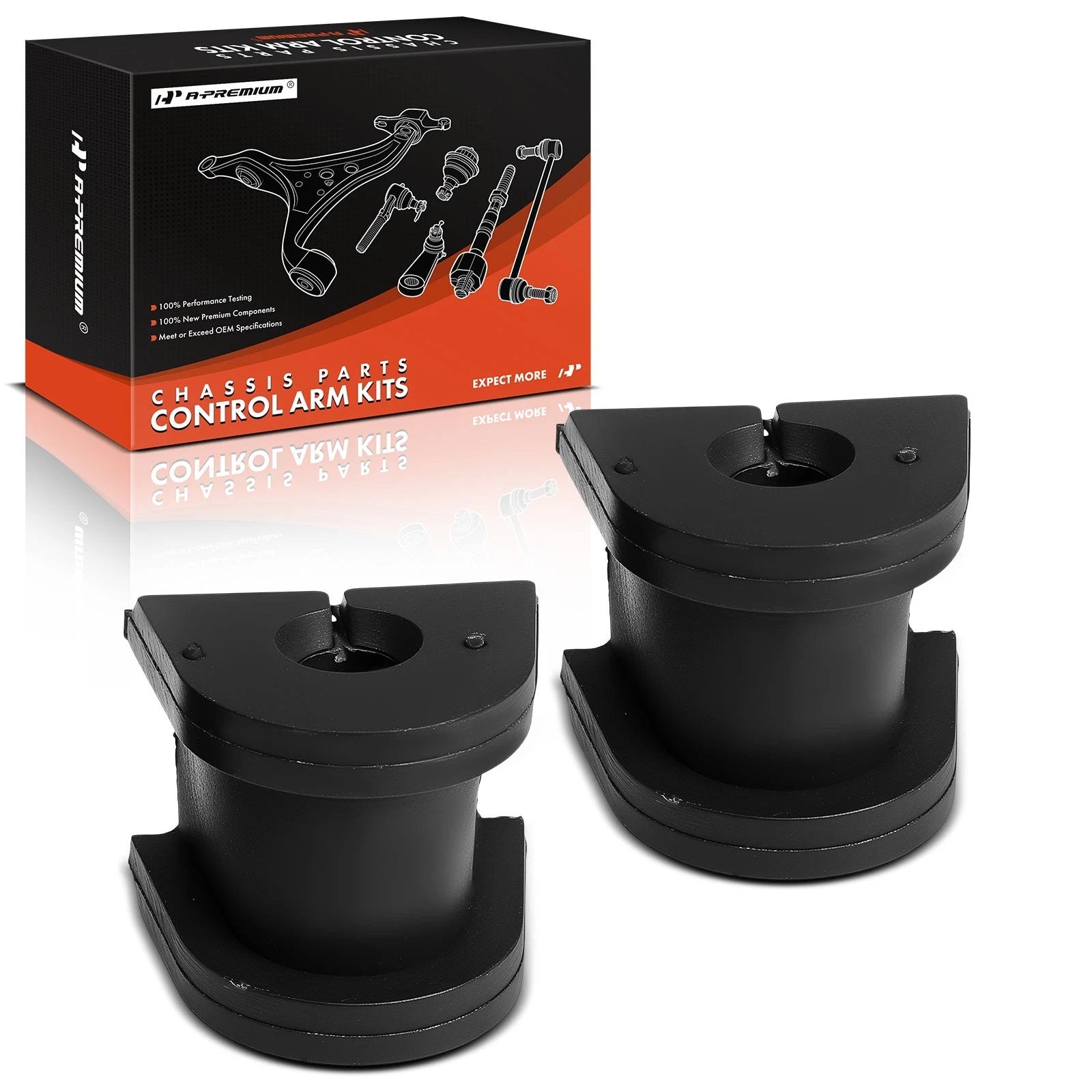 2X Rear Stabilizer Bar Bushing for Subaru Impreza (2004–2007)