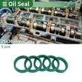 Set of 5 Oil Seal Ring 25x30x6mm for Rotary Shaft (High Pressure)