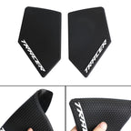 2X Side Grip Tank Pads Black for Yamaha Tracer 9 / GT RN70 (2021–2022)