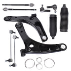 10PC Front Lower Control Arms Kit for Mitsubishi Lancer (2009–2017) Outlander (2007–2017)