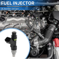 Fuel Injector No.EAT321 for Suzuki K6a (1 Pc, Black)
