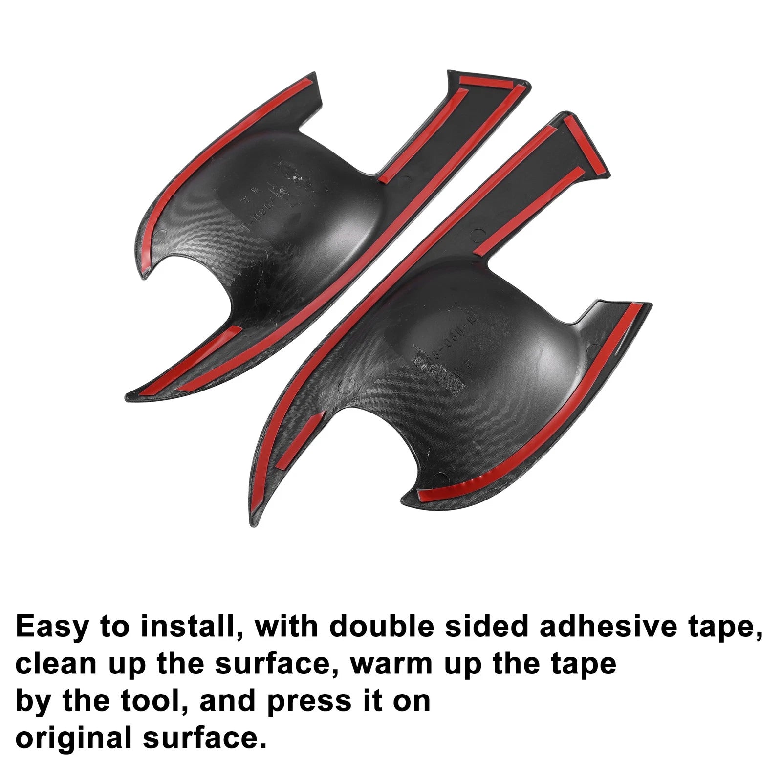 Set of 4 Door Handle Bowl Cover Trim Protector for Toyota RAV4 (2019–2023)