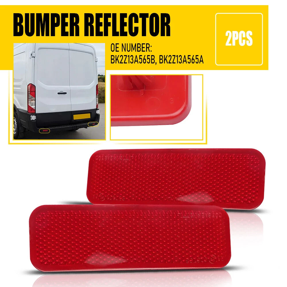 Set of 2 Rear Reflectors for Transit Connect (2014–2022)