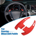 Set of 2 Steering Wheel Shift Paddles for Ford Mustang (2015–2021) Red