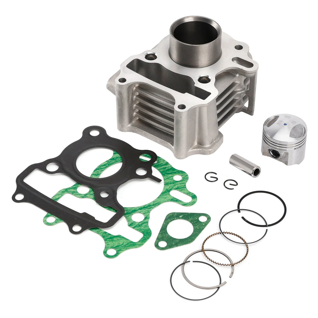 Cylinder Piston Kit for Peugeot 50 Kisbee, Speedfight 3/4, Vivacity, Tweet 4T (50cc)