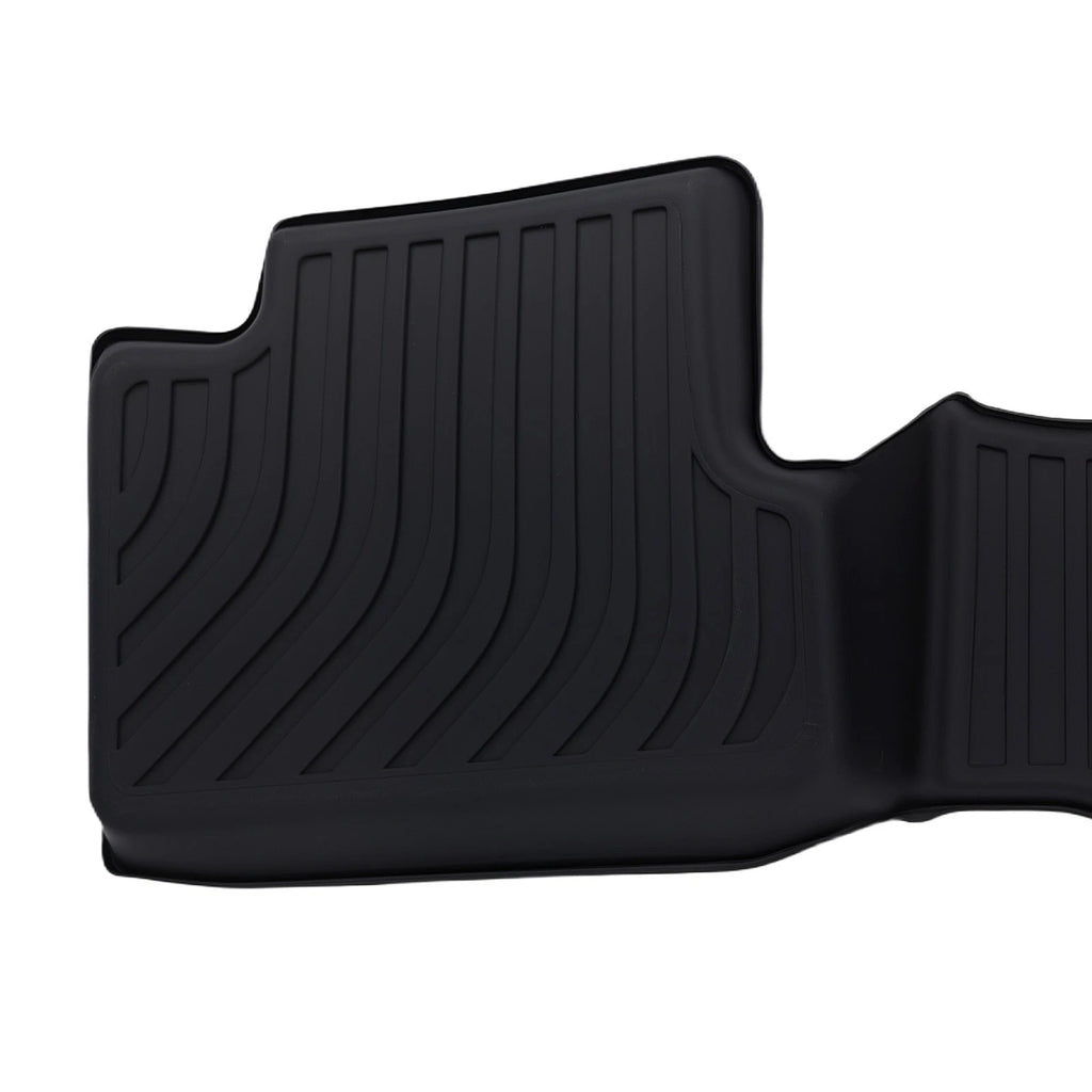 Set of 4 Black TPE Rubber Floor Mats for Jeep Cherokee (2015–2023)