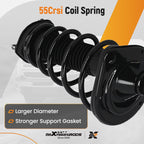 Set of 8 Struts with Springs & Sway Bar Links for Toyota Camry (2007–2011)
