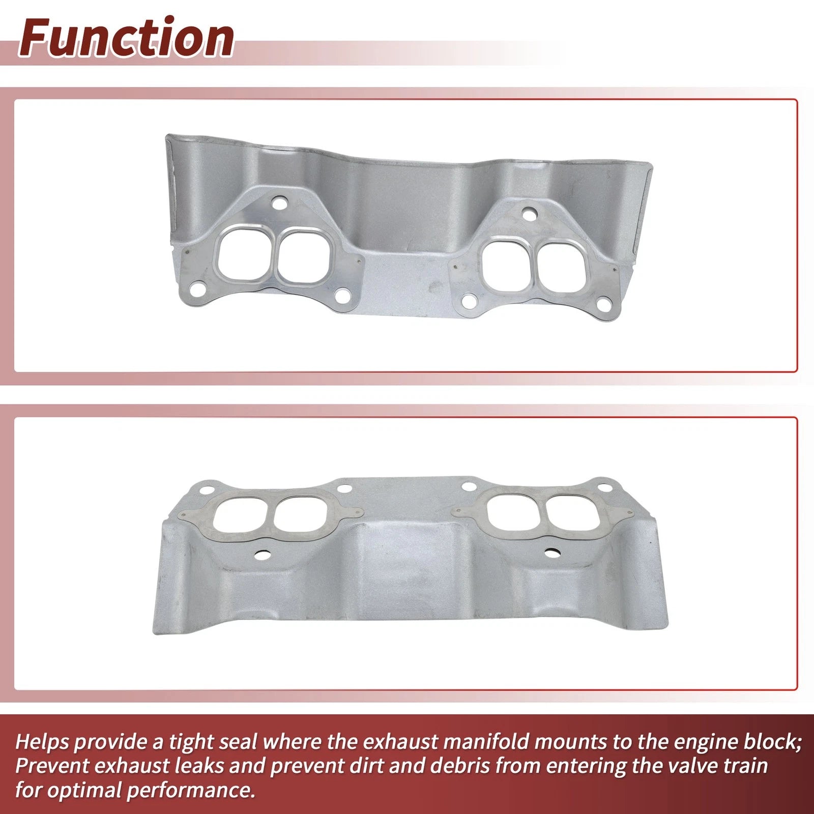 Exhaust Manifold Header Gasket for Mitsubishi Colt (1988–2000) MD150525