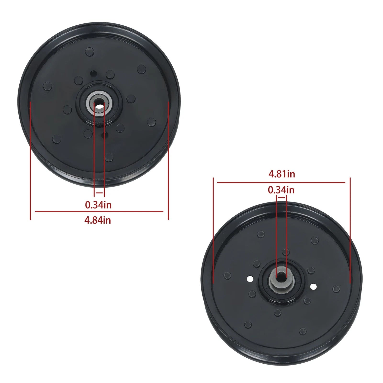 Flat Idler for Ariens Gravely (48" 52" 60")