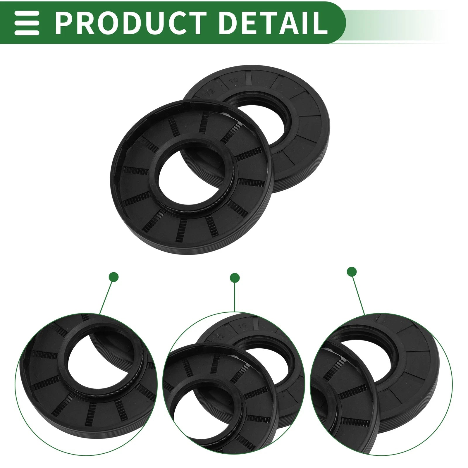 Oil Seal   - NBR Rubber 32x72x10mm