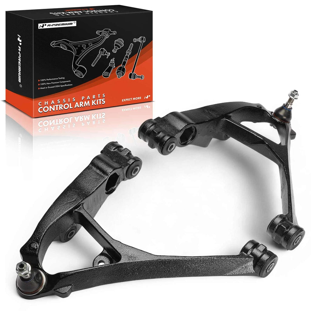 2X Front Lower Control Arm with Ball Joint for Chevy Silverado 1500 (2007–2018)