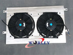 Aluminum Shroud & Fans for Chevy Impala, El Camino (1963-1968)