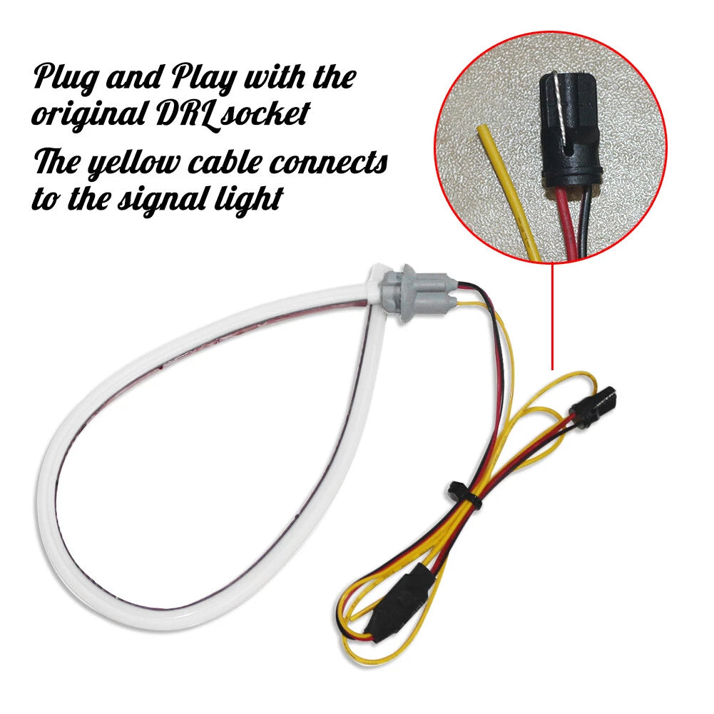 Switchback LED Bulb Turn Signal Light for Honda Accord Sedan (2013–2015)