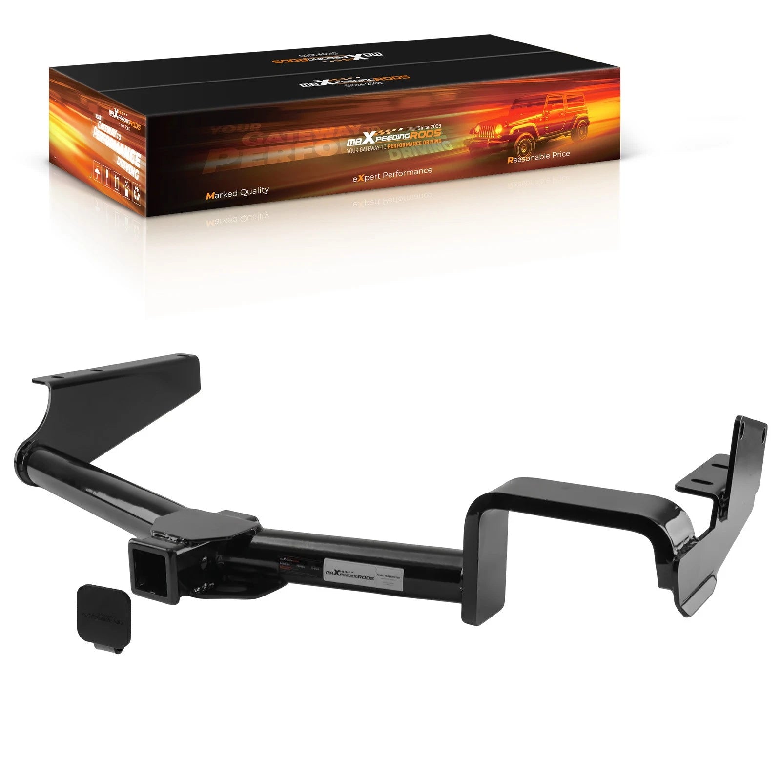 Class 3 2" Rear Hitch Receiver for Toyota Highlander (2008–2013) 5000lb Tow