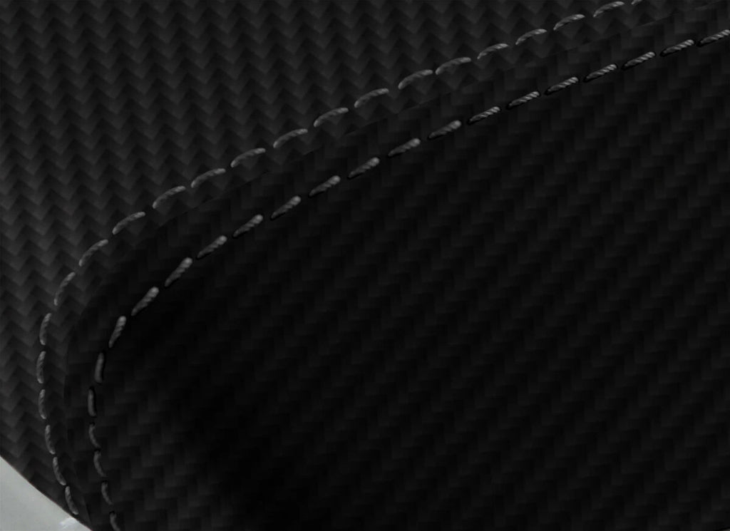 Console Lid Armrest Cover for Hyundai Sonata (2006–2010) Carbon Fiber Black