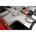 Polished Window Washer Fluid Tank Cover w/Cap Cover for 1997-04 Corvette Manual