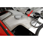 Polished Window Washer Fluid Tank Cover w/Cap Cover for 1997-04 Corvette Manual