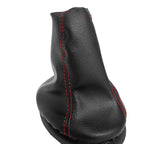 Manual Shift Boot Cover for Dodge Neon (2000–2005) Red Stitch PVC Leather