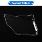 1 Pcs Headlight Lens Cover for Mitsubishi Pajero (2007–2018)