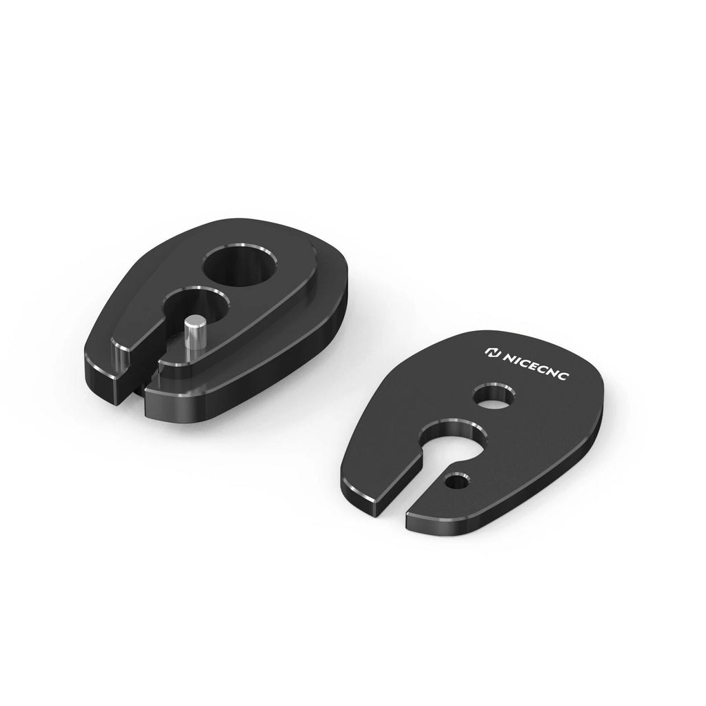 Turn Signal Blinker Stalk Elimination Adapters for Kawasaki KLR650 (2008–2018)