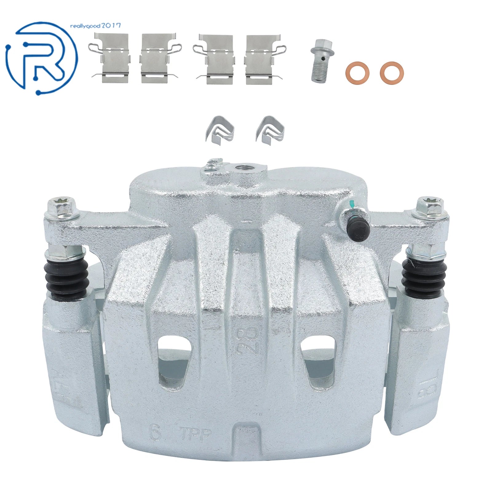 Front Left Brake Caliper with Bracket for Lexus RX350, Toyota Sienna (2010–2018)