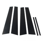 6X Bright Black Pillar Posts Door Window Trim for Dodge Charger (2011–2021)