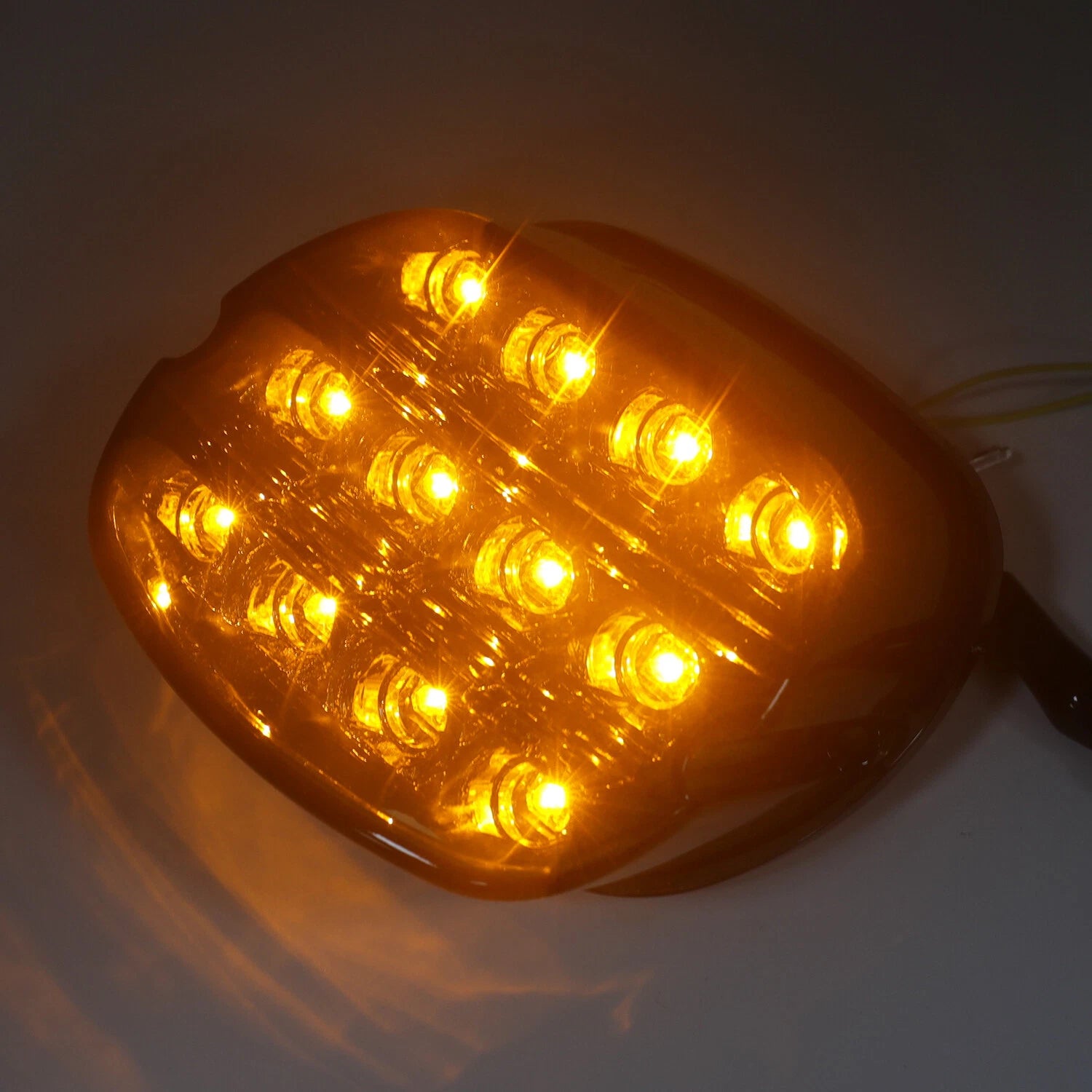 Smoked Layback LED Taillight for Harley Softail Electra Dyna