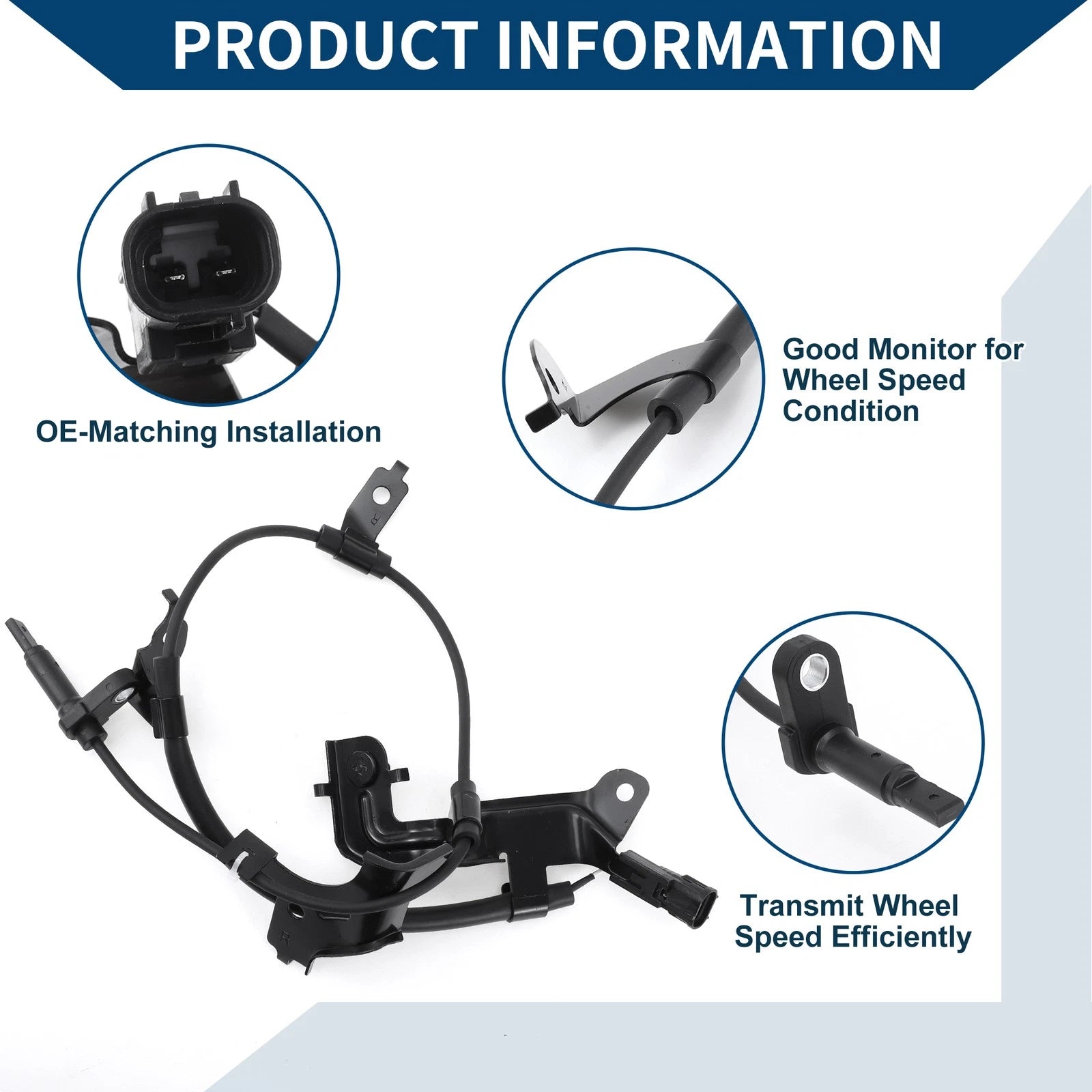 ABS Wheel Speed Sensor No. 8954548050 for Lexus RX350 (2008–2015)