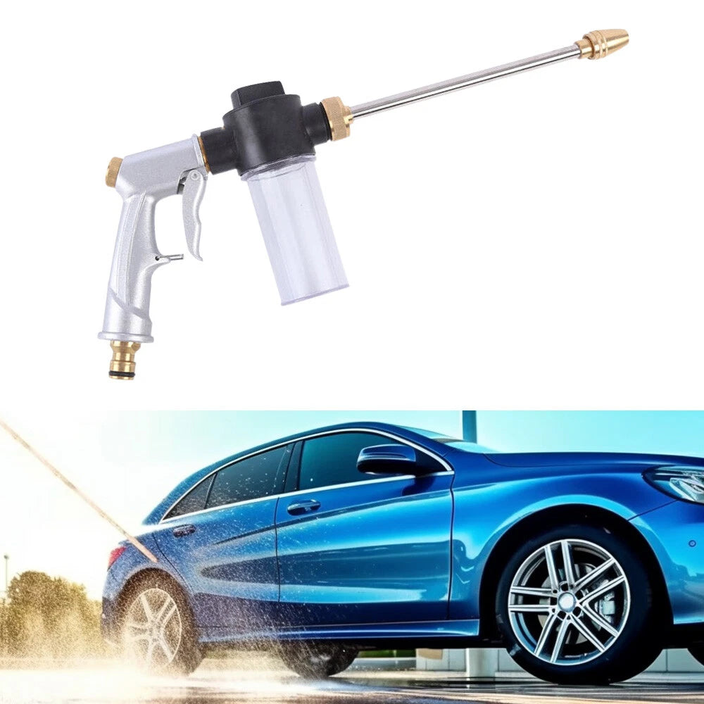 Garden Hose Nozzle for Car Wash (360° Rotating)